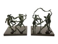 Dancing Figures (A Pair of Works)