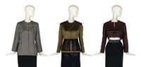 A Collection of Five Separates by Geoffrey Beene and One J. Mendel Skirt