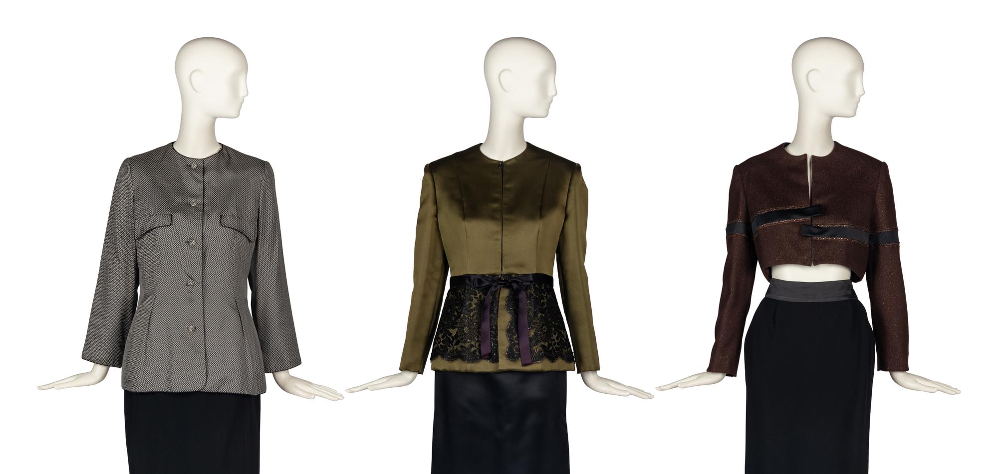 A Collection of Five Separates by Geoffrey Beene and One J. Mendel Skirt