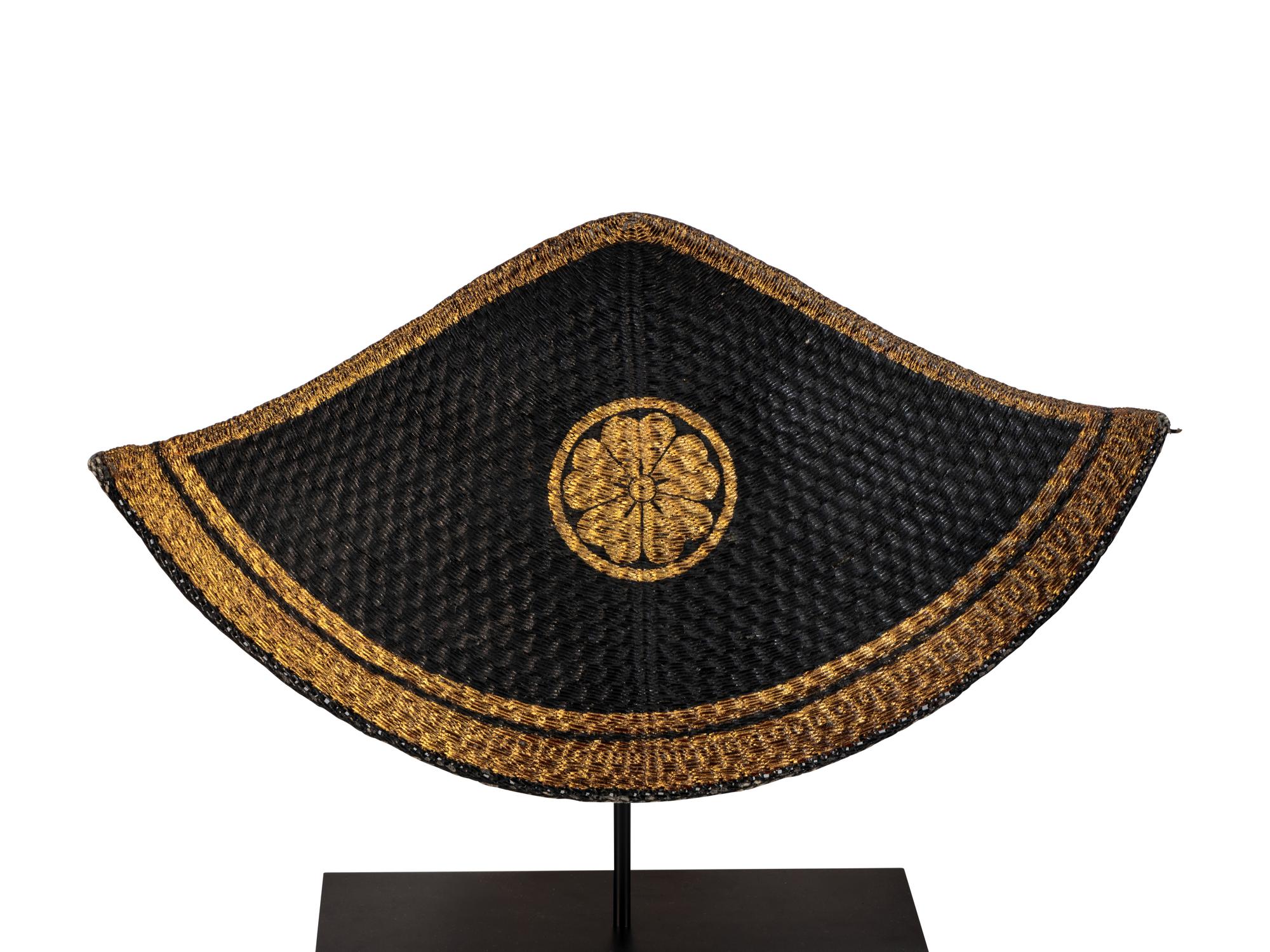 A Set of Three Chinese Straw Hats
