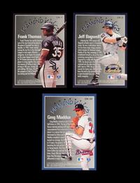 A Group of 24 1995 Donruss Diamond Kings Signed Autograph Baseball Cards,