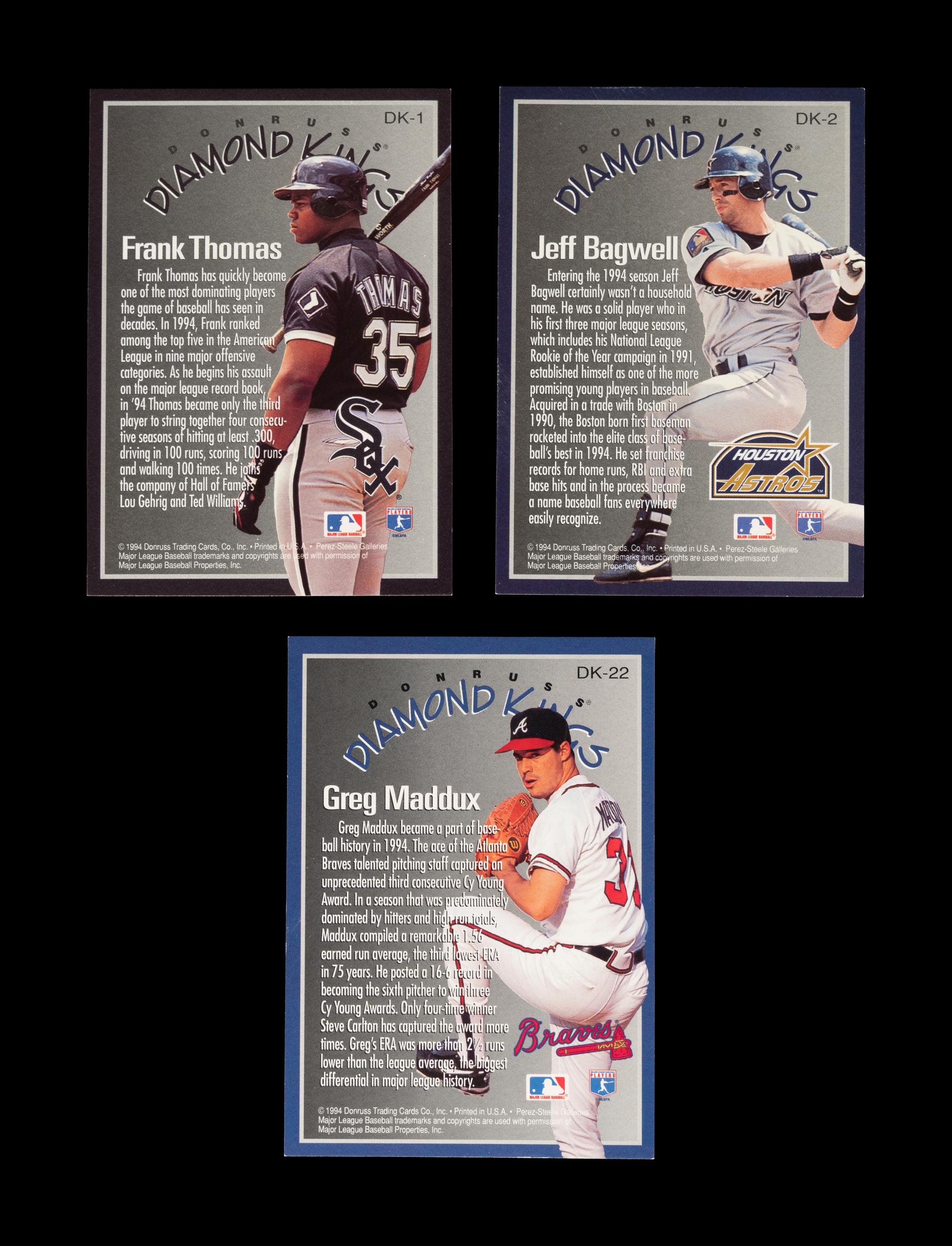 A Group of 24 1995 Donruss Diamond Kings Signed Autograph Baseball Cards,