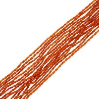 Fire Opal Beaded Torsade Necklace