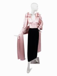 Nina Ricci Evening Dress with Stole, 1988