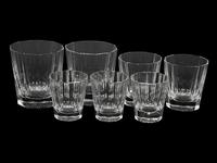 A Baccarat Monaco Glassware Service