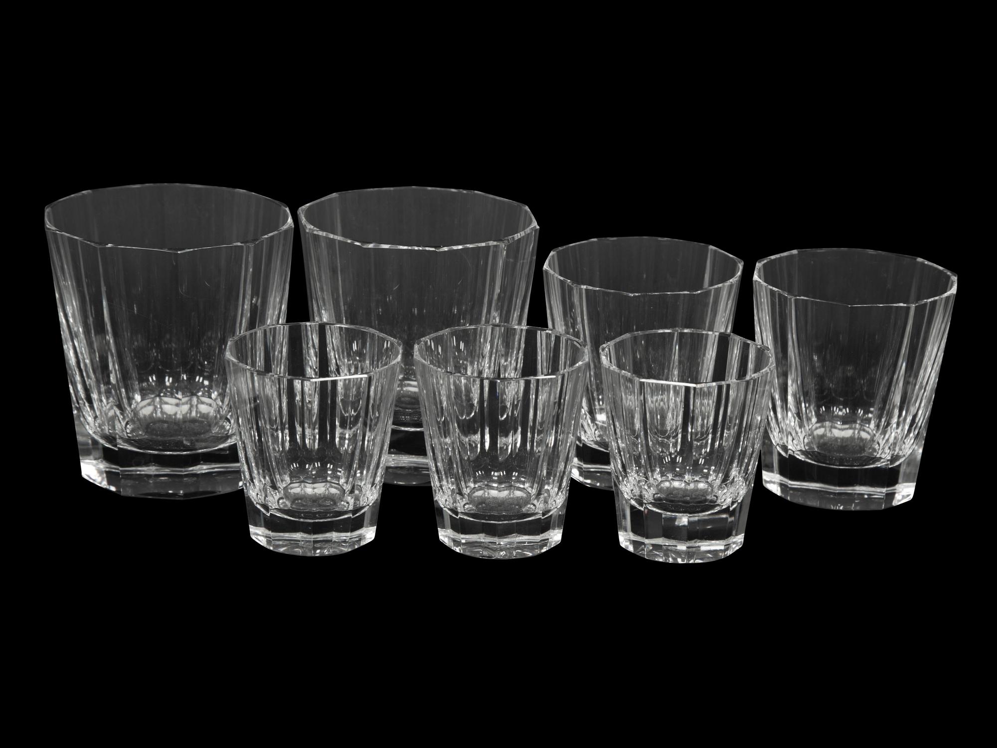 A Baccarat Monaco Glassware Service