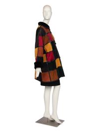 Donna Karan Shearling Coat, late 1980s