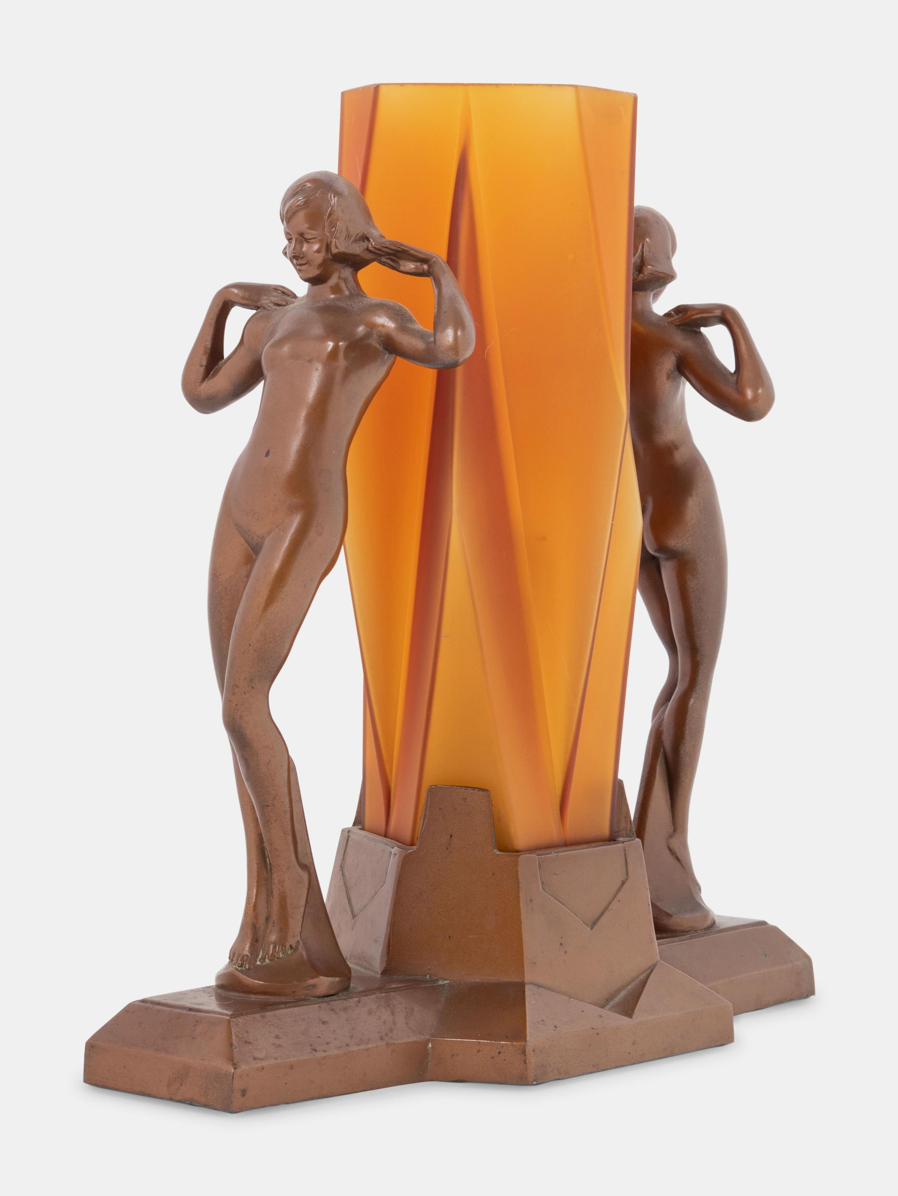 Figural Table Lamp by Nuart