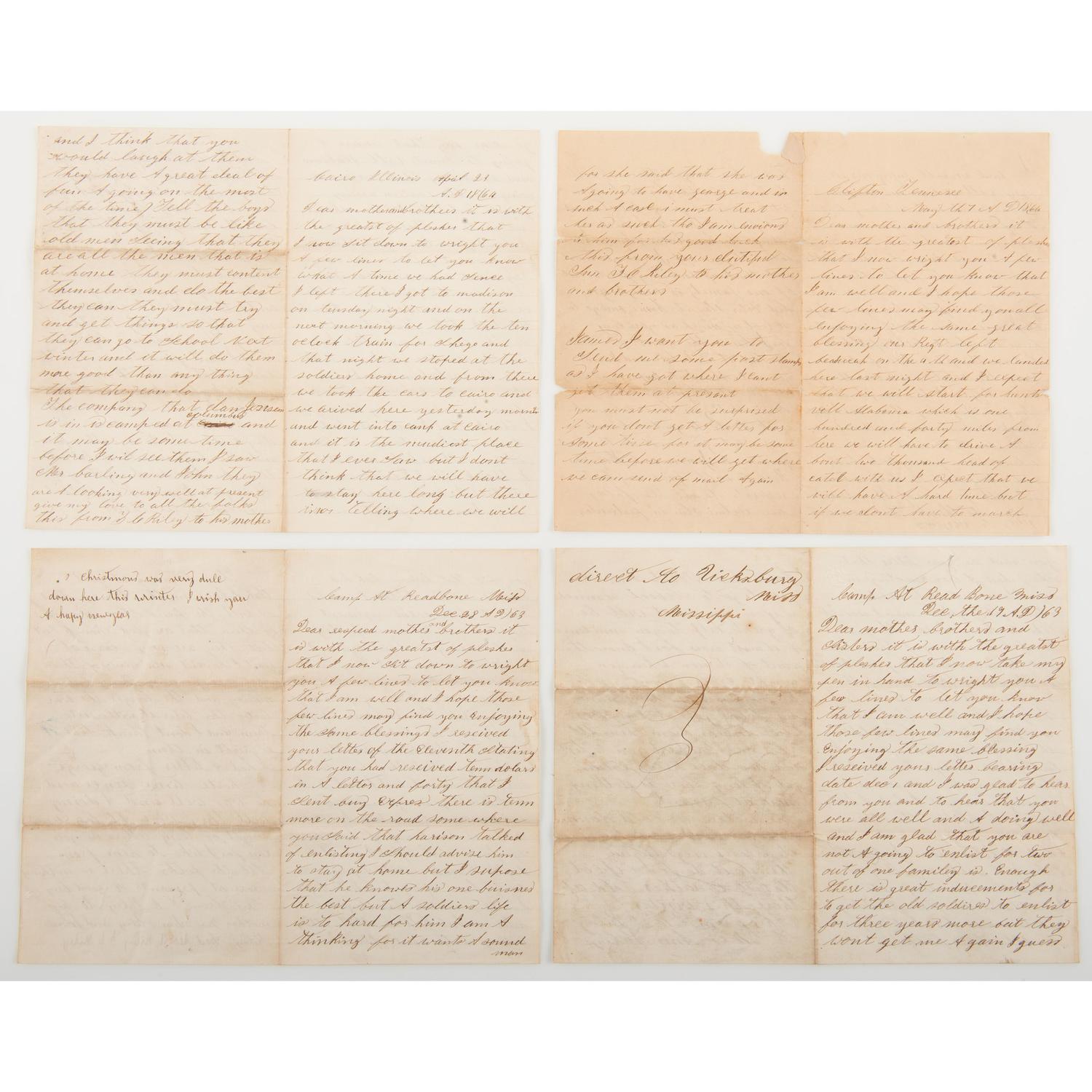 Civil War Archive of Corporal Zachariah C. Riley, 16th Wisconsin Infantry, KIA Atlanta