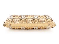 Chanel Die-Cut CC Metallic Leather Frame Clutch Bag, Spring 2008