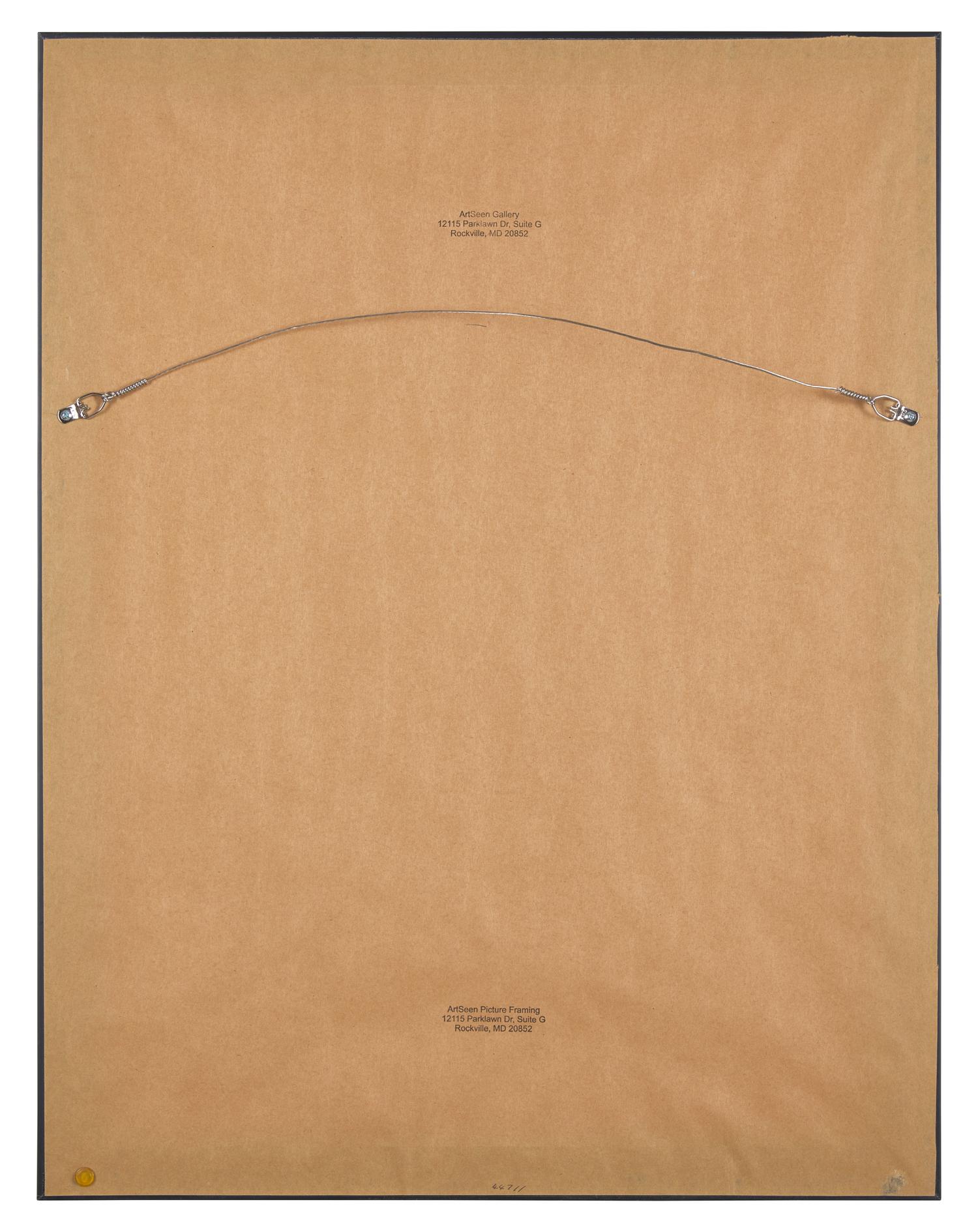 Letter L (from The Alphabet ) , 1976 and Slave of Salome, 1983 (two works)