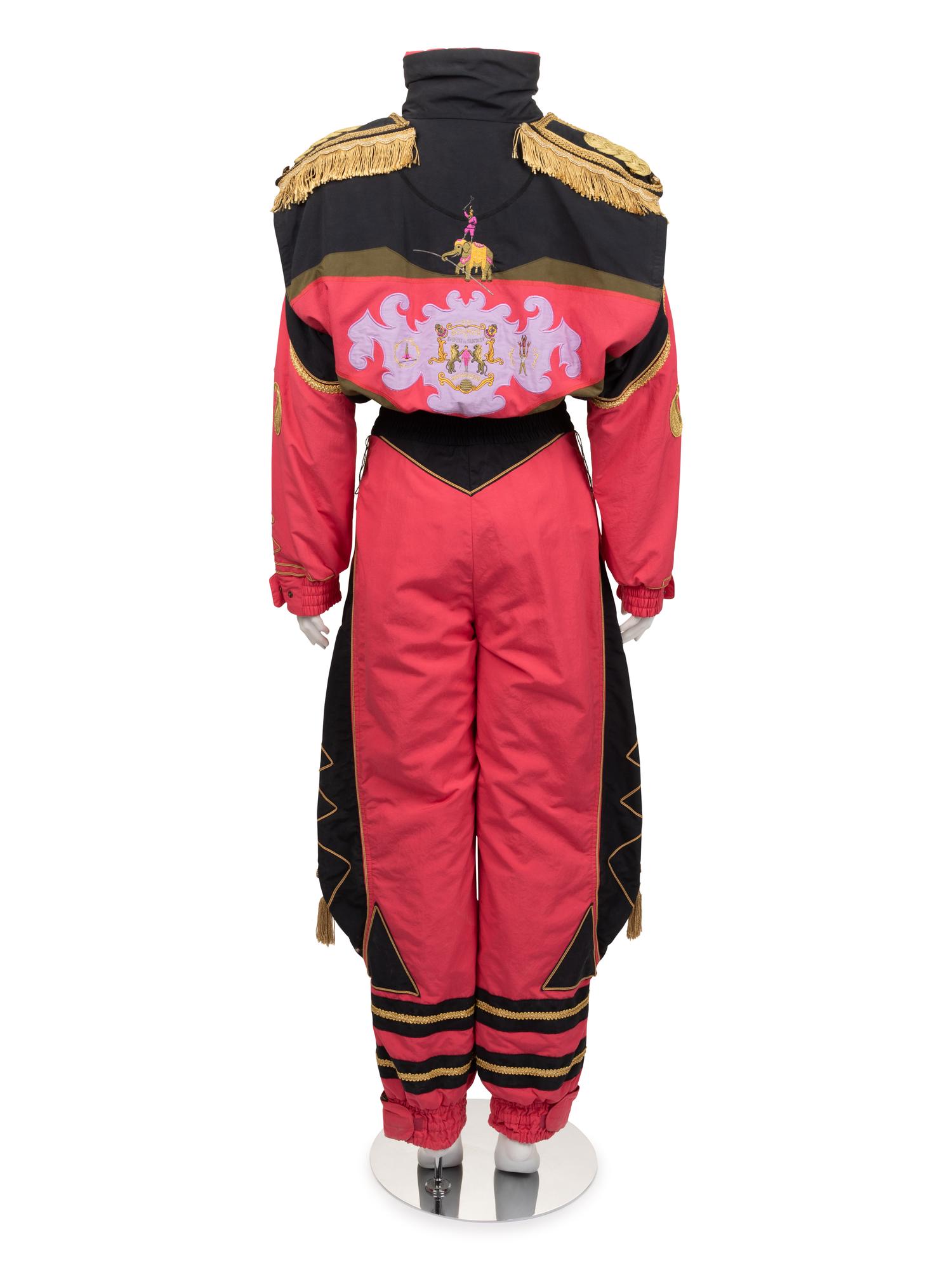 Bogner "Winter Circus" Ski Suit, 1980s