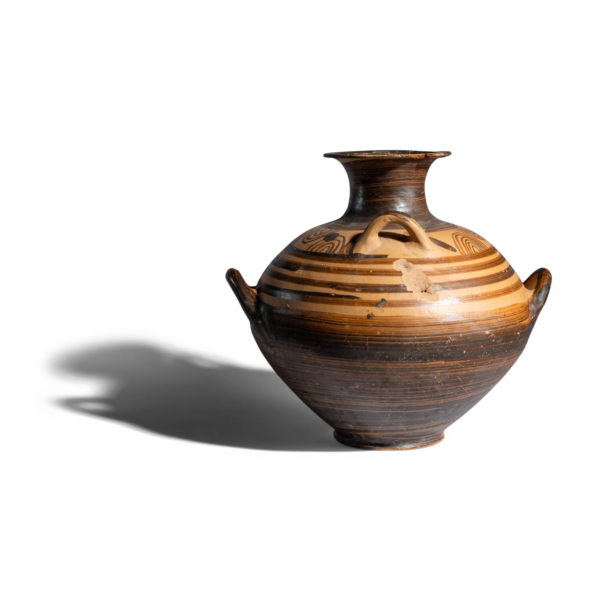 A Mycenaean Painted Terracotta Amphora