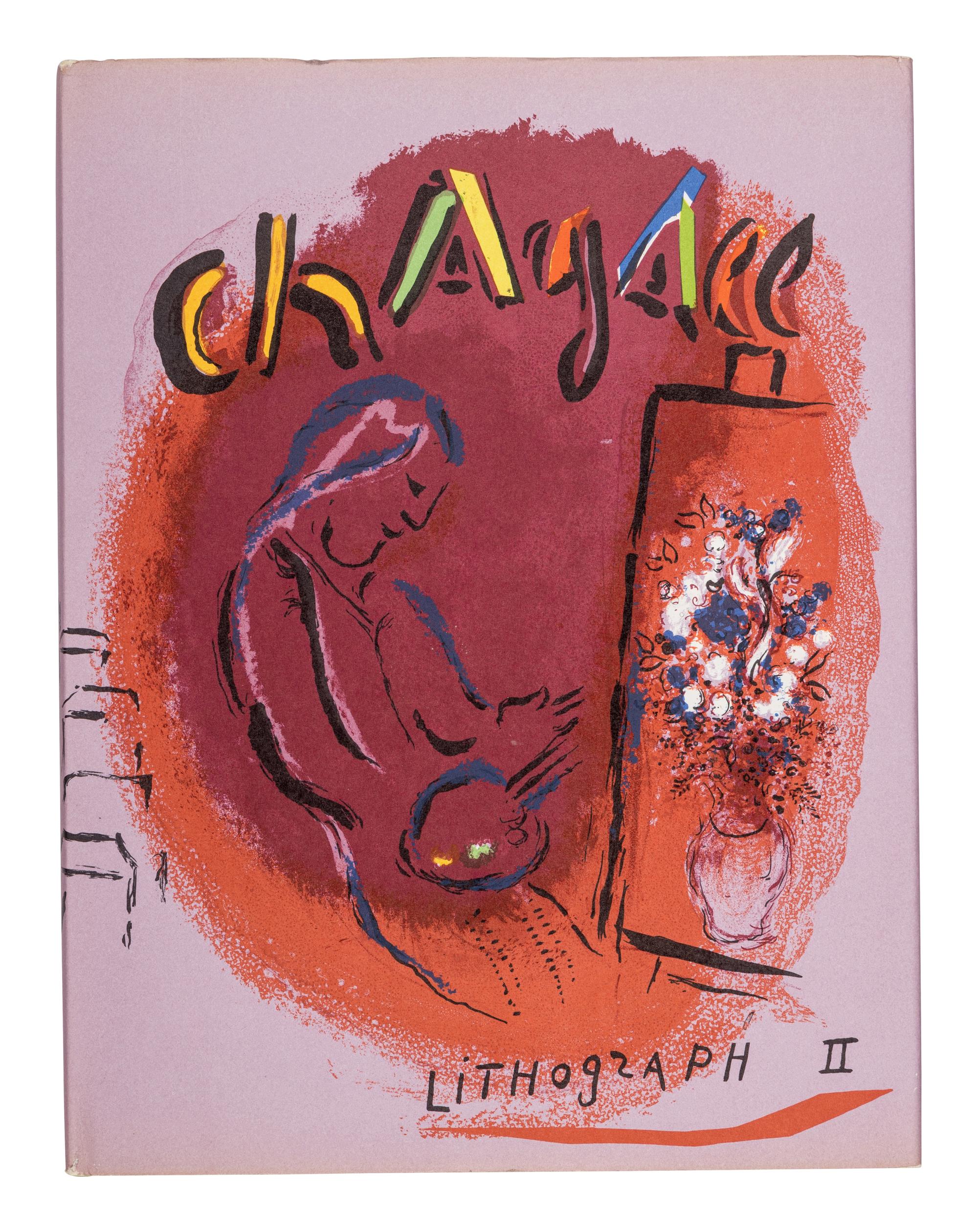 [ARTISTS BOOKS]. CHAGALL, Marc (1887-1985). The Lithographs of Chagall . Vol. I: Monte Carlo and NY: André Sauret and George Braziller, 1960; Vol. II: Monte Carlo and Boston: André Sauret and Boston Book and Art Shop, Inc., 1963; Vol. III: Boston: Boston Book and Art Shop, Inc., 1969; Vol. IV: New York: Crown Publishers, Inc., 1974.