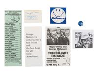[POLITICS]. Autographs from 20th-century political figures, including: