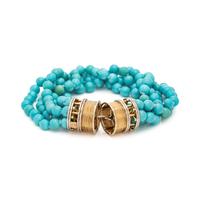 MULTISTRAND TURQUOISE BRACELET