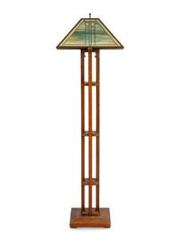 An Arts and Crafts Floor Lamp