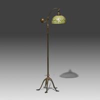 Acorn counterbalance floor lamp, c. 1910