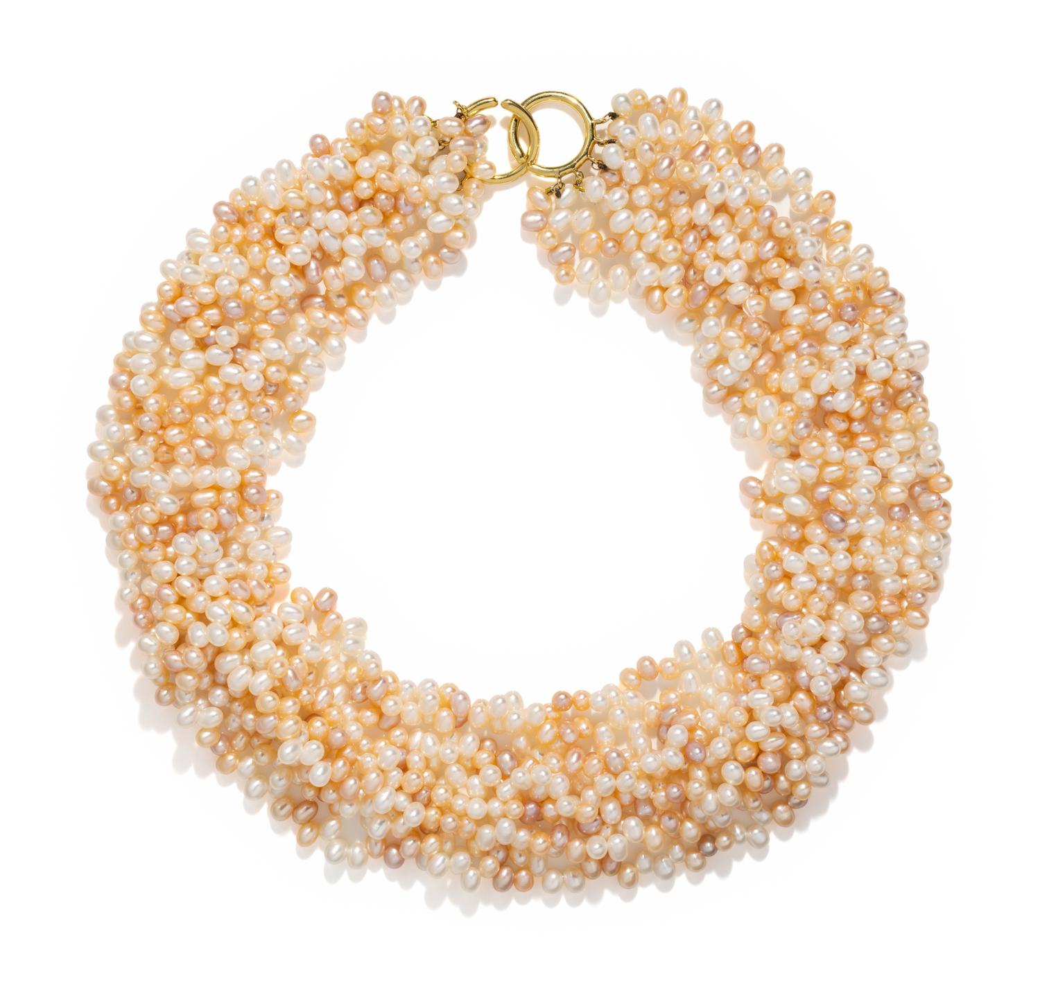 TIFFANY & CO., PALOMA PICASSO, CULTURED PEARL TORSADE NECKLACE