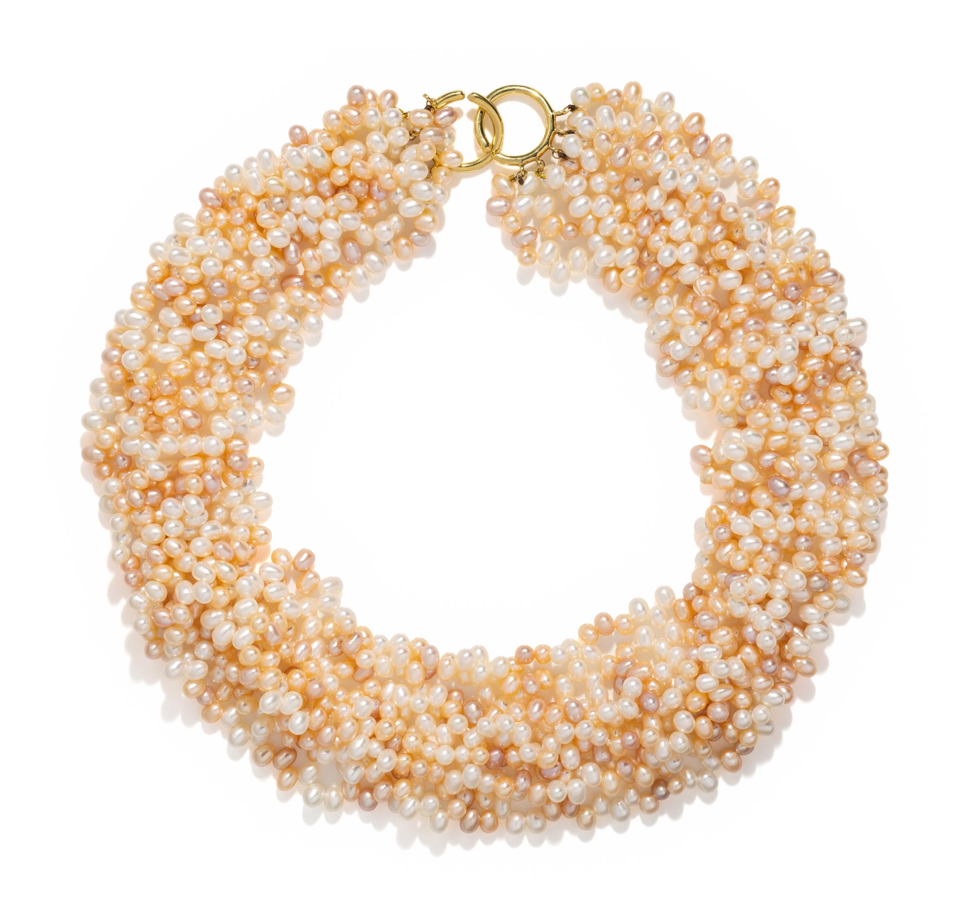 TIFFANY & CO., PALOMA PICASSO, CULTURED PEARL TORSADE NECKLACE