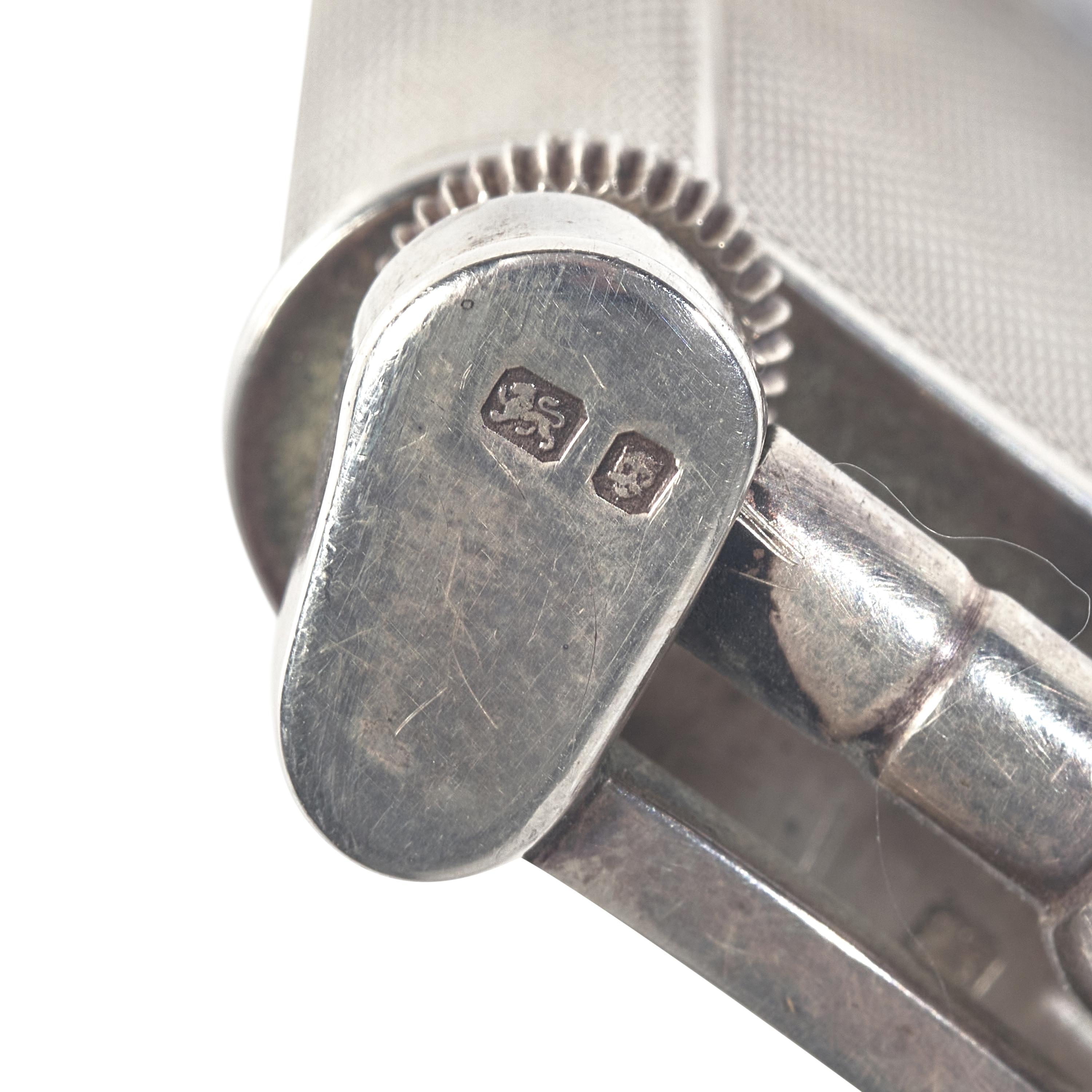 A Dunhill Silver Lighter