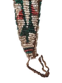 Sioux Beaded Hide Tab Case, with Tweezers