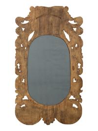 An Italian Baroque Style Painted Mirror — 19TH CENTURY