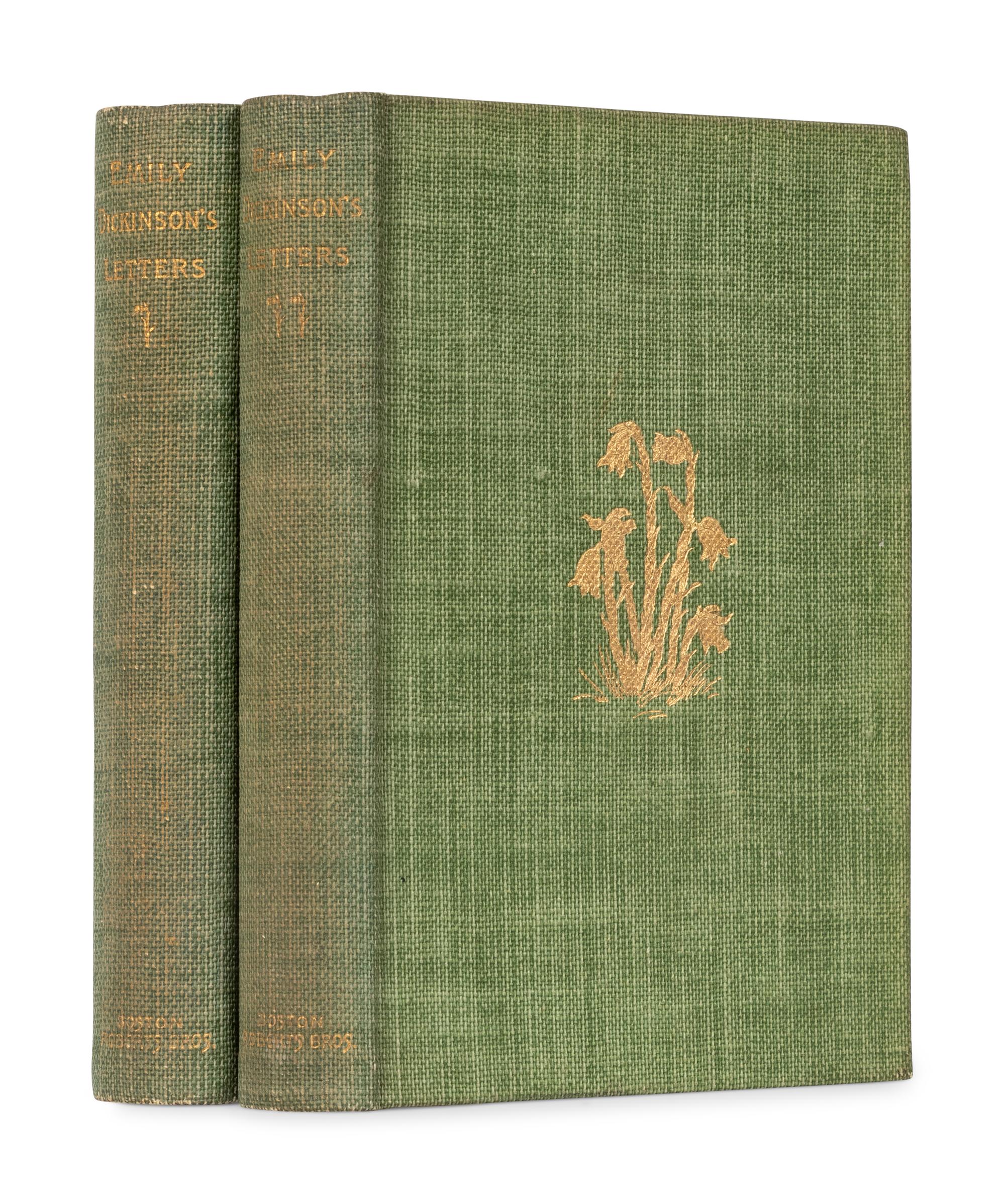 DICKINSON, Emily (1830-1886). Letters . Mabel Loomis Todd, editor. Boston: Roberts Brothers, 1894.