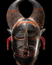 A Kulango Wood Mask
