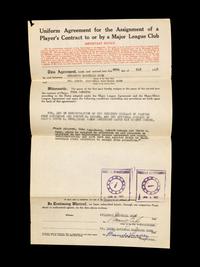 A Group of 15 1920s-30s St. Louis Cardinals Contract Agreements All Signed by Branch Rickey