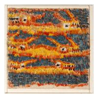 A Nazca Feather and Fiber Textile