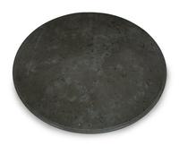 An Italian Baroque Style Grey-Painted and Parcel-Gilt Limestone-Top Center Table