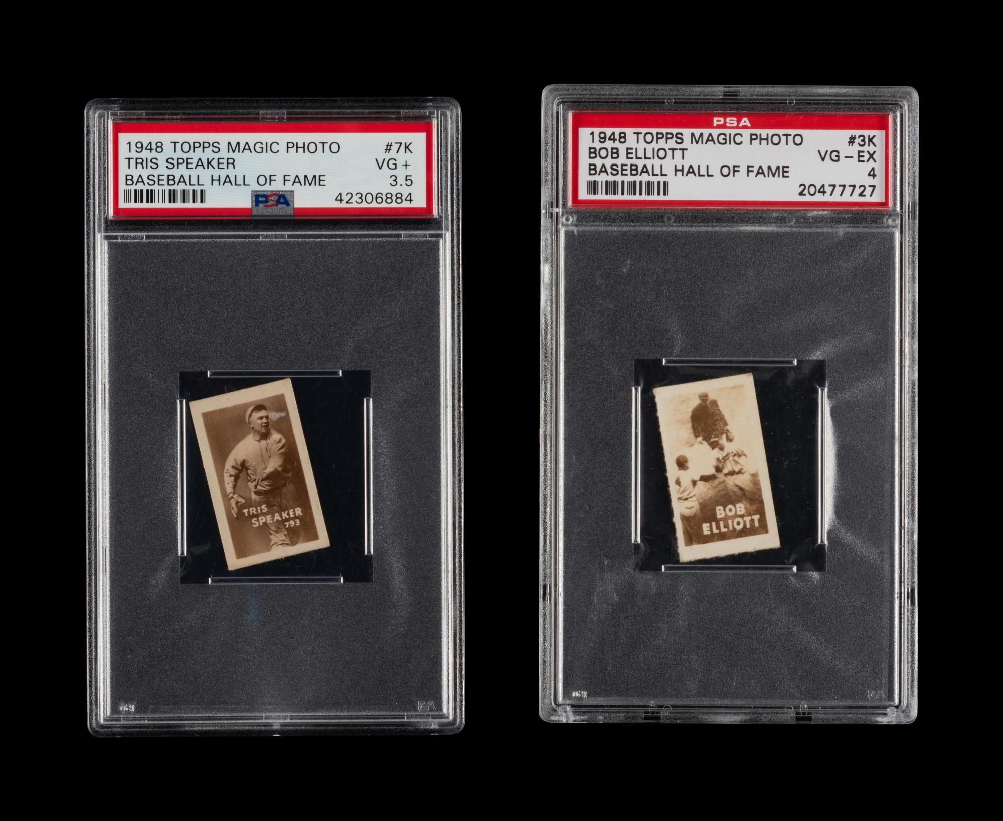 A Group of 1948 Topps Magic Photo Cards,