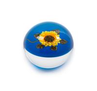 Ken Rosenfeld, (American), a sunflower miniature paperweight, 1998