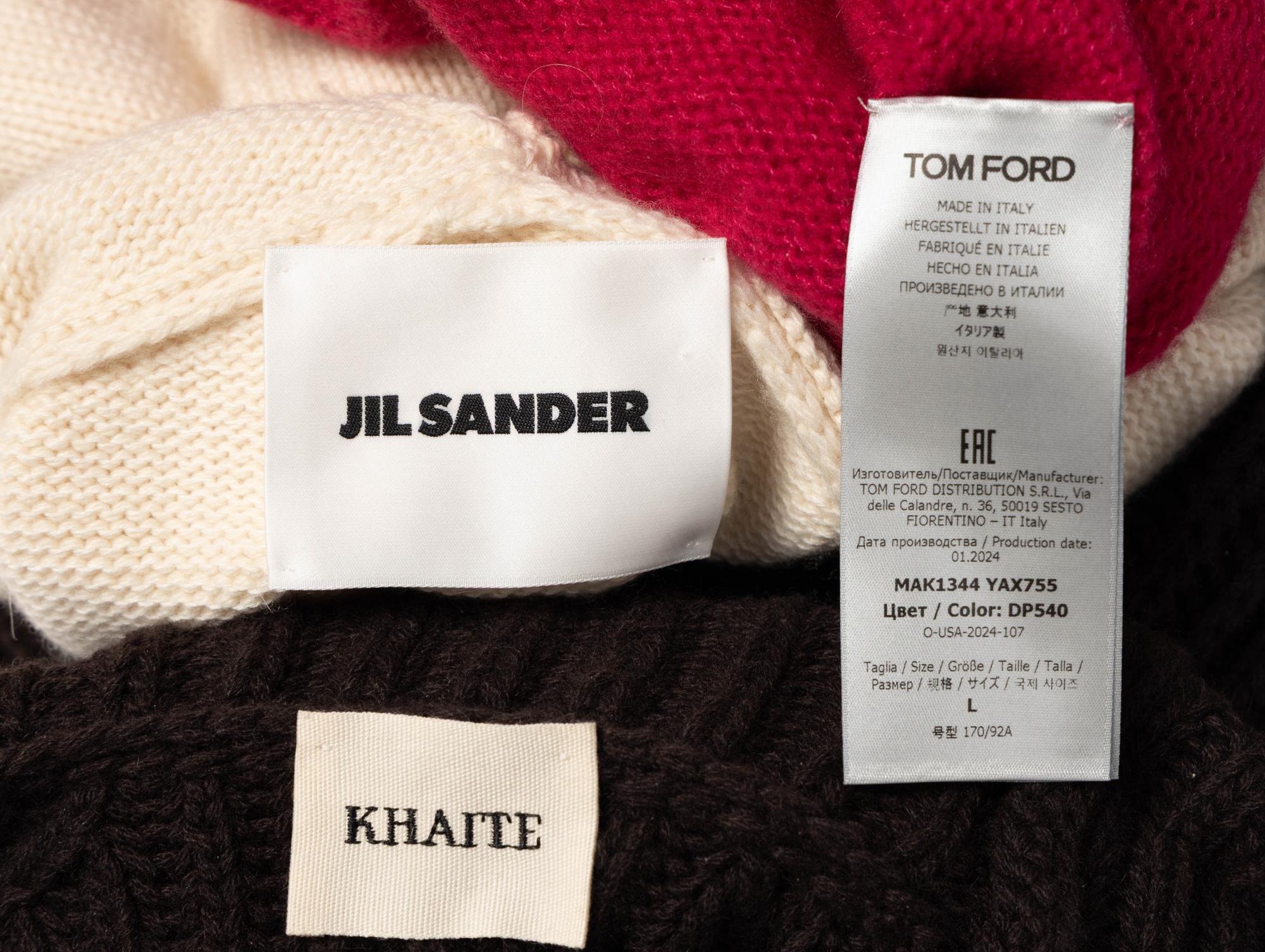 Various Designers, Three Turtleneck Sweaters