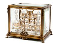 A French Gilt Bronze Cave à Liqueur