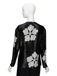 Mollie Parnis, Bugle Bead-Embellished Jacket