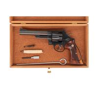 *Smith & Wesson Model 57 in Wooden Display Box Missing the Insert
