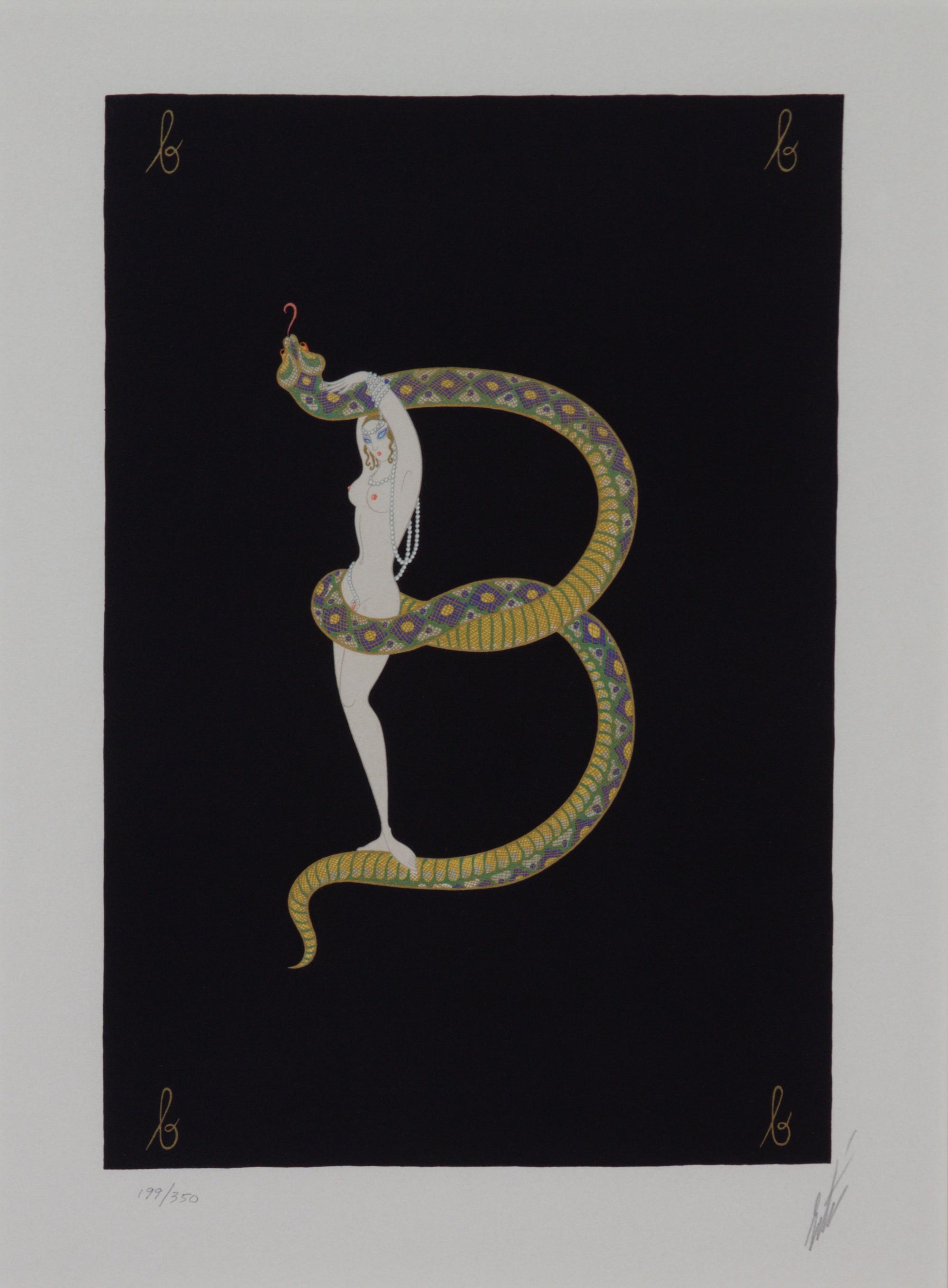 Erte, (French, 1892-1990), The Alphabet Suite, 1796-77