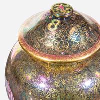 A Wedgwood Fairyland Lustre Vase and Cover UK, circa 2000