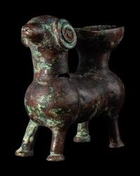 A Luristan Bronze Ram