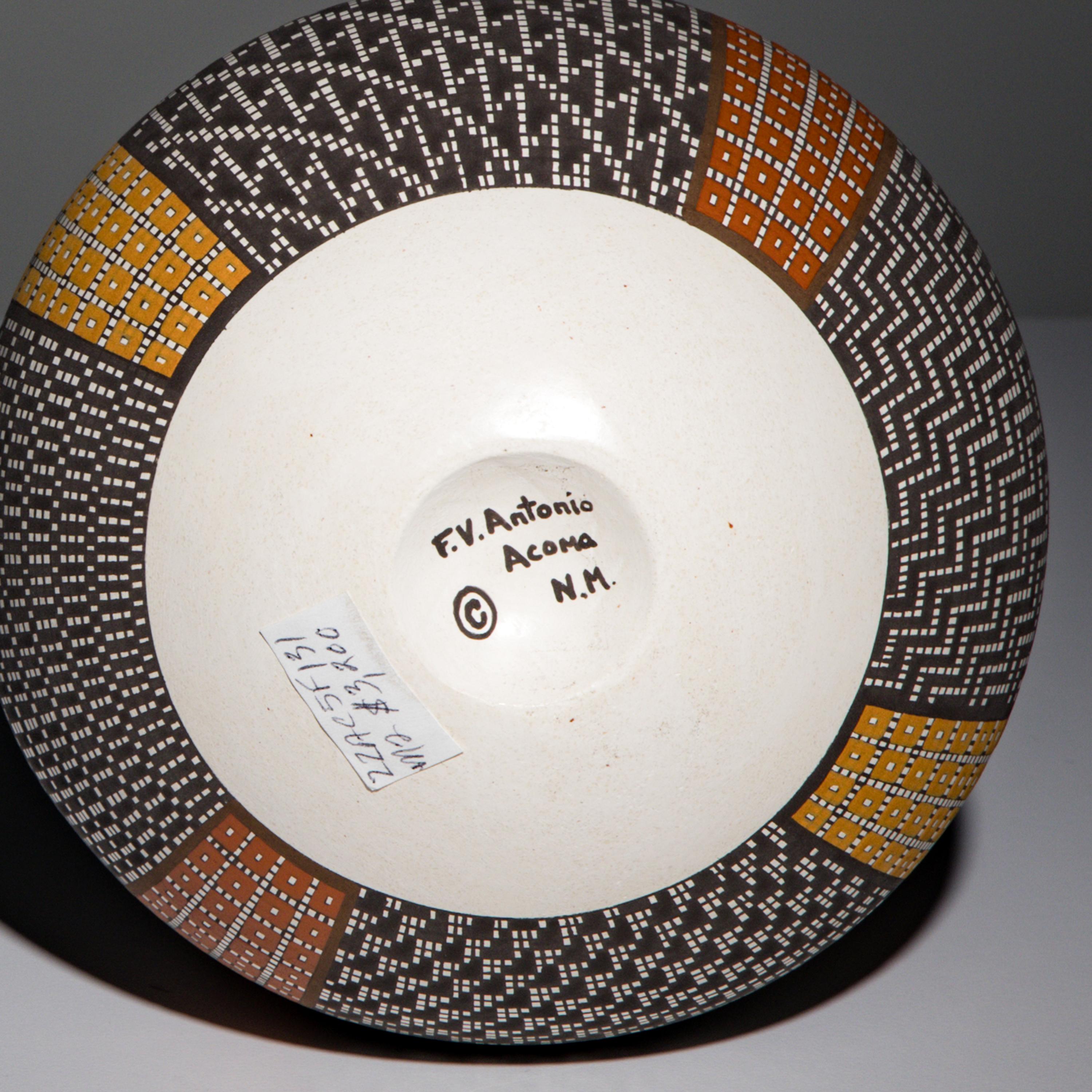 Frederica Antonio (Acoma, b. 1968) — Polychrome Pottery Jar