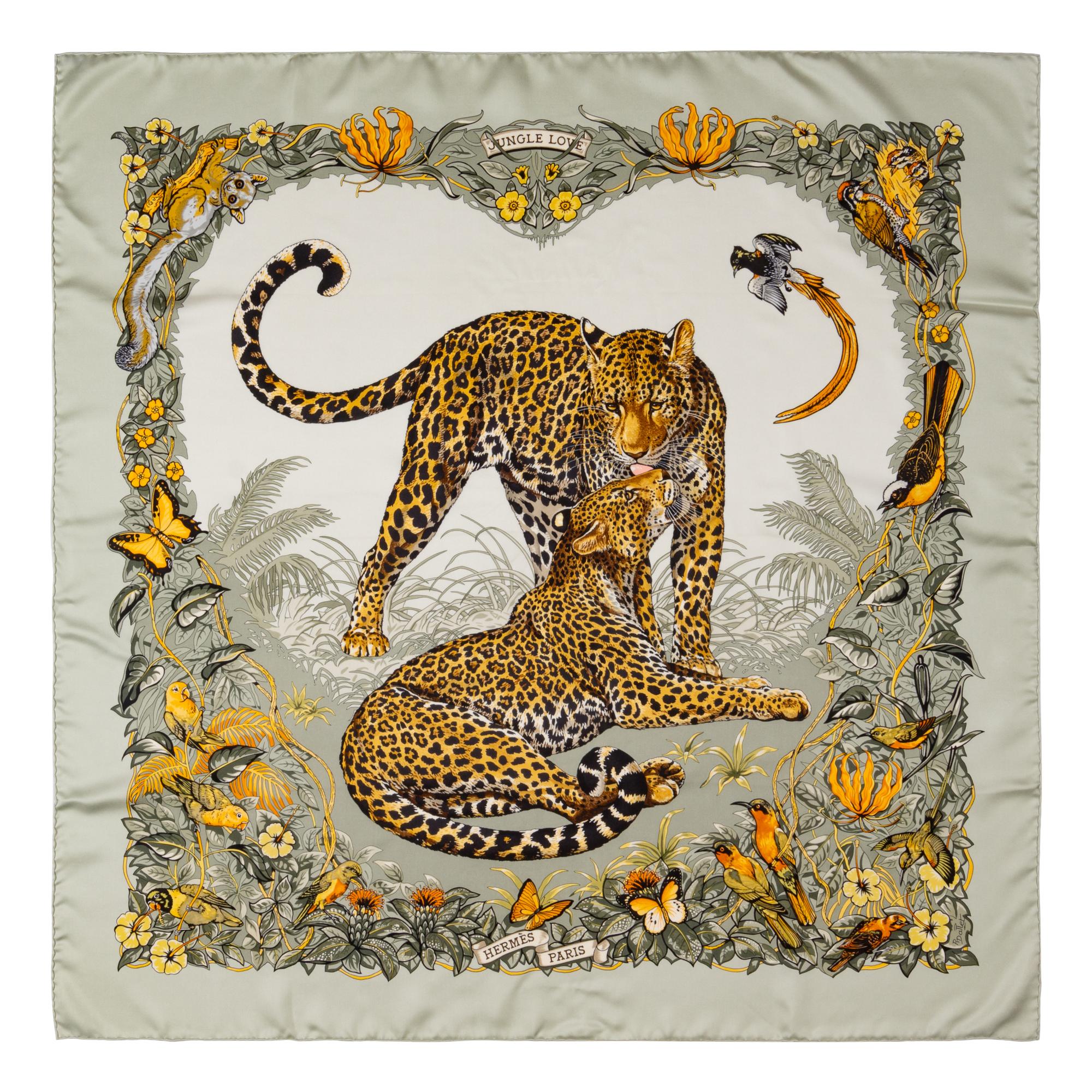 A Group of Four Hermès Scarves