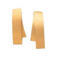 ATTRIBUTED TO ULLA AND MARTIN KAUFMANN, YELLOW GOLD CLIP EARRINGS