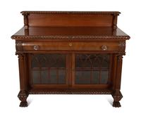 A Victorian Mahogany Sideboard