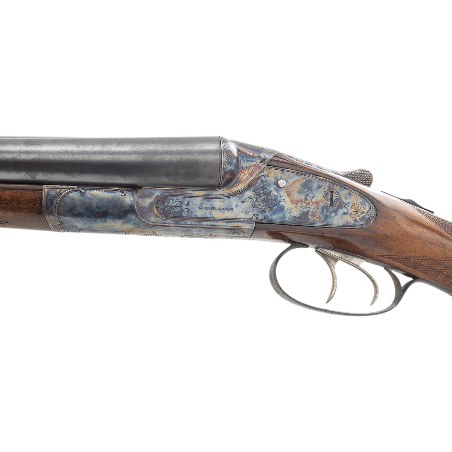 **F-Grade Lefever Arms Company SxS Hammerless Shotgun