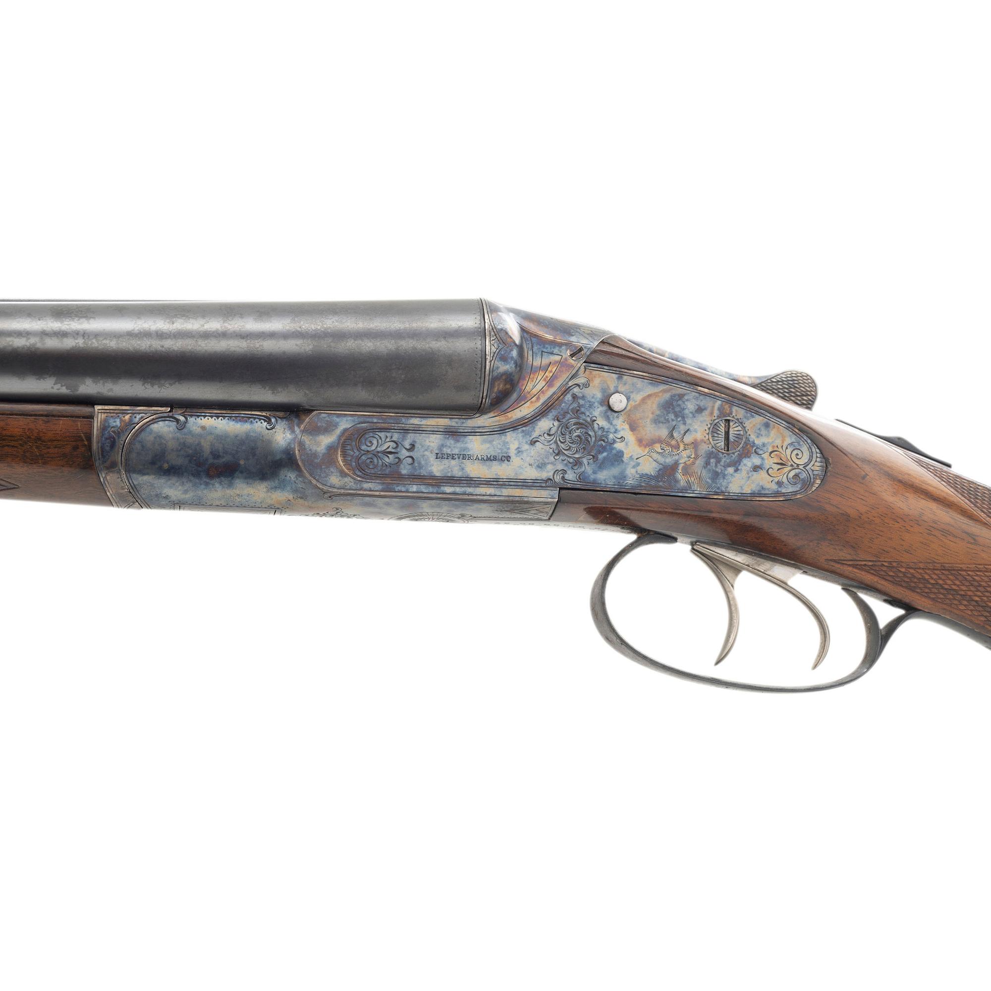 **F-Grade Lefever Arms Company SxS Hammerless Shotgun