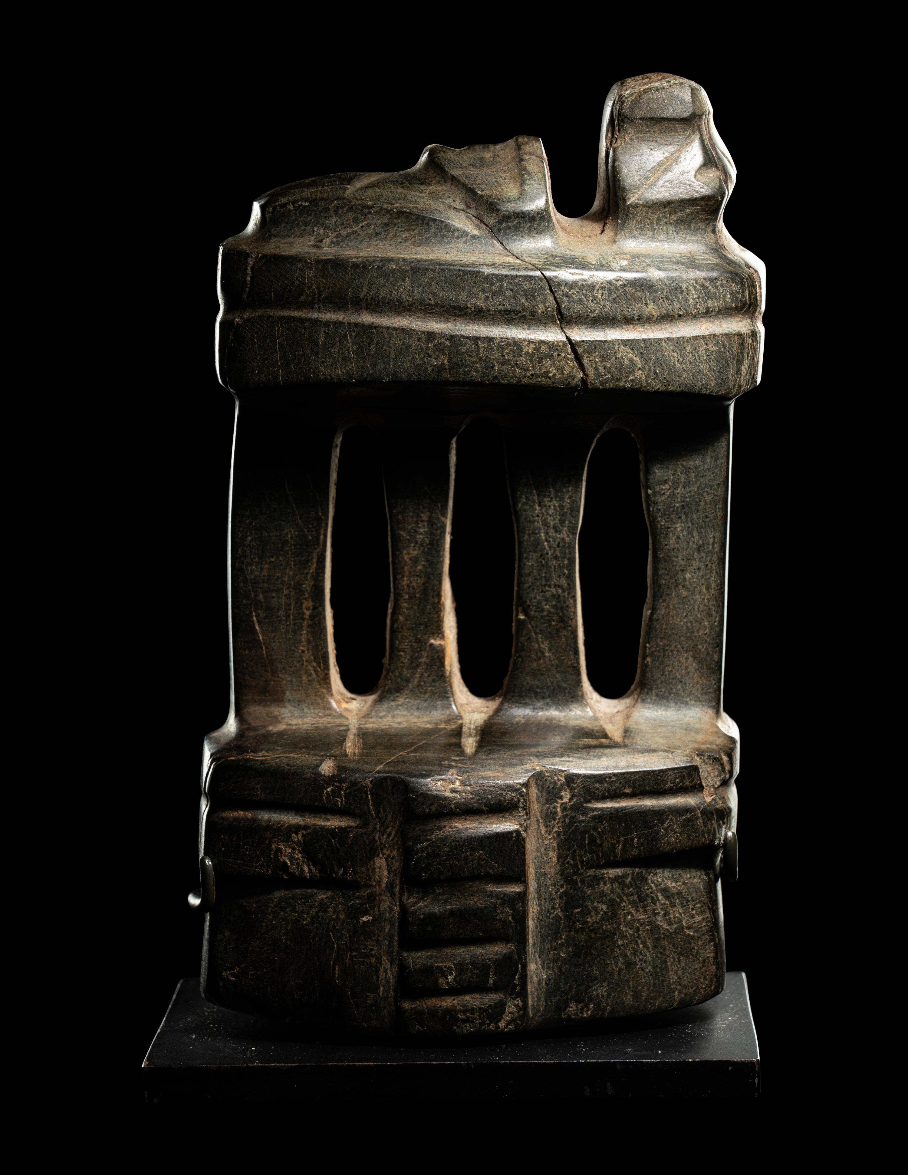 A Mezcala Andesite Temple Model