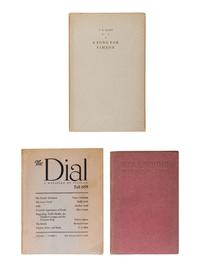 ELIOT, T. S. (1888-1965). A group of 15 works, including: