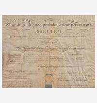 [Declaration of Independence] [Pennsylvania] Rush, Benjamin Partially-Printed Document, signed